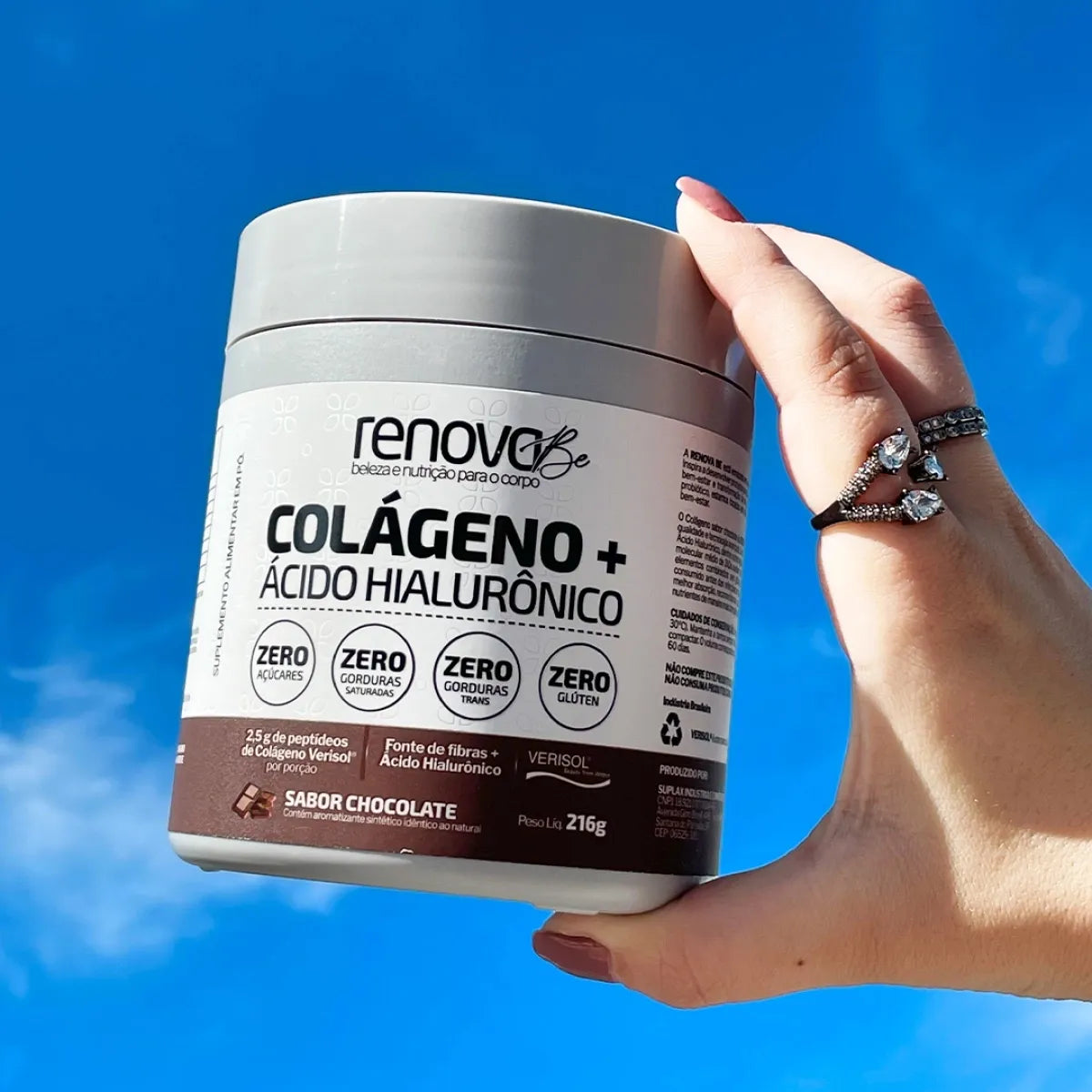 6 Potes Colágeno Verisol® + 1 Balm Dores + 2 Resveratrol
