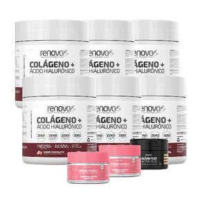 6 Potes Colágeno Verisol® + 1 Balm Dores + 2 Resveratrol