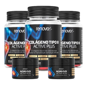 3 Colágenos Tipo 2 + 2 Balm de Dores