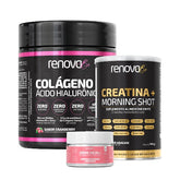 Kit Colágeno Verisol® + Creatina + Creme Resveratrol