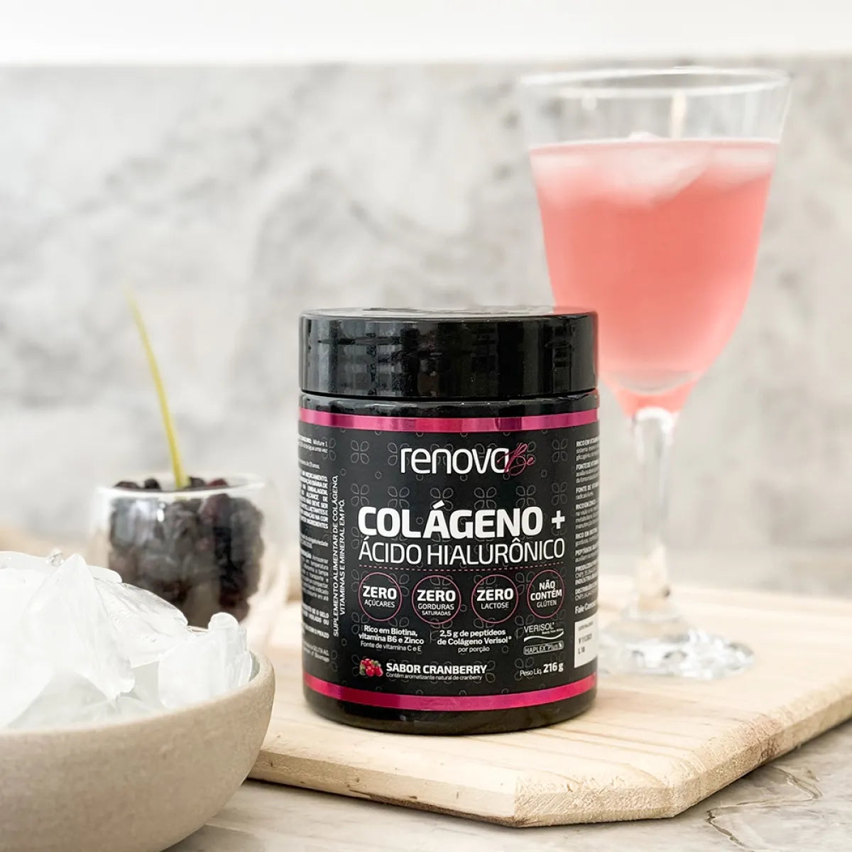 3 Colágenos Verisol® + 1 Retinol + 1 Resveratrol + 1 Multivitamínico